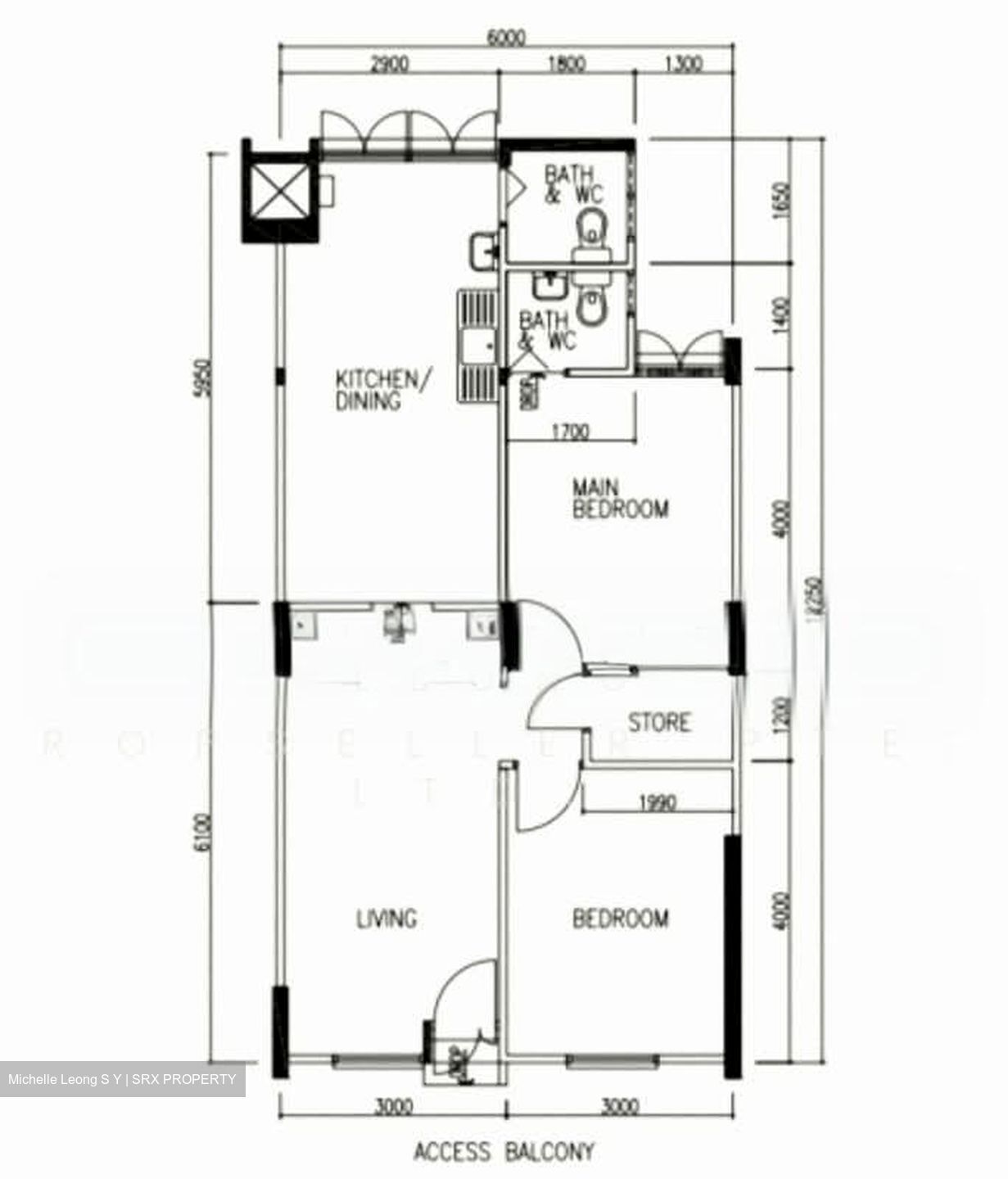 Blk 10 Teck Whye Heights II (Choa Chu Kang), HDB 3 Rooms #572560521
